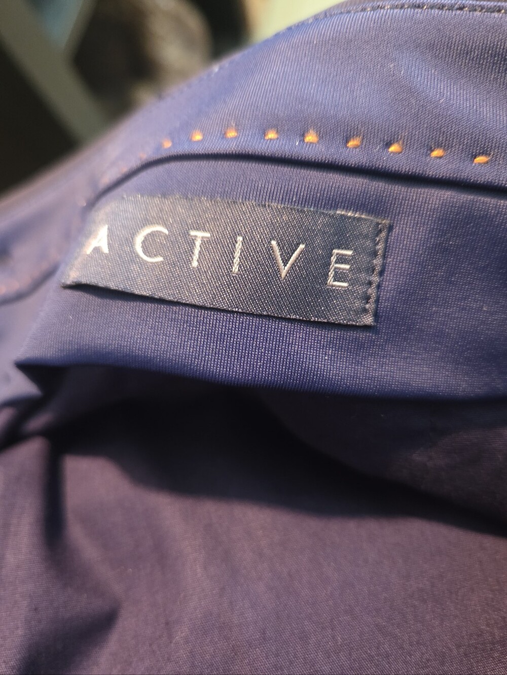 Zanella Active Italy Curtis Pants Mens Sz 38x33 Navy Blue Stretch Active Trouser - Picture 4 of 4